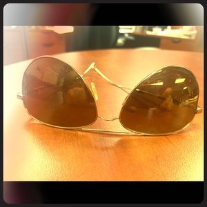 Oliver People’s Aviator Sunglasses